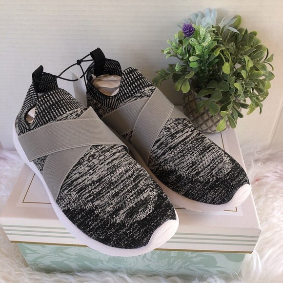 Women’s Slip On Sneakers Size L 9/10 West Loop Memory Foam - Picture 8 of 16